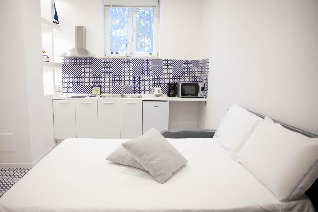 شقة White Blu House - Massa Lubrense Sorrento المظهر الخارجي الصورة