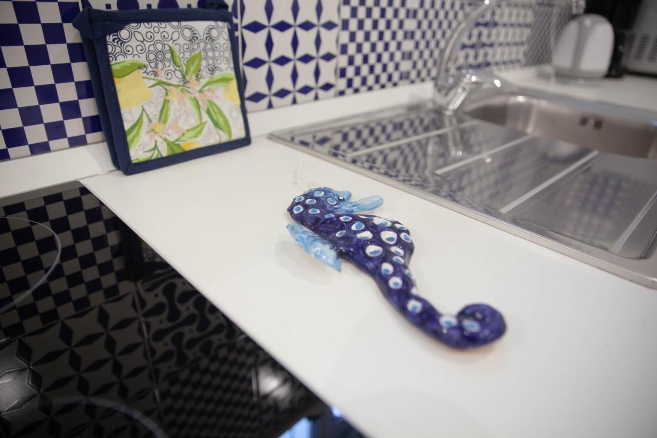 شقة White Blu House - Massa Lubrense Sorrento المظهر الخارجي الصورة